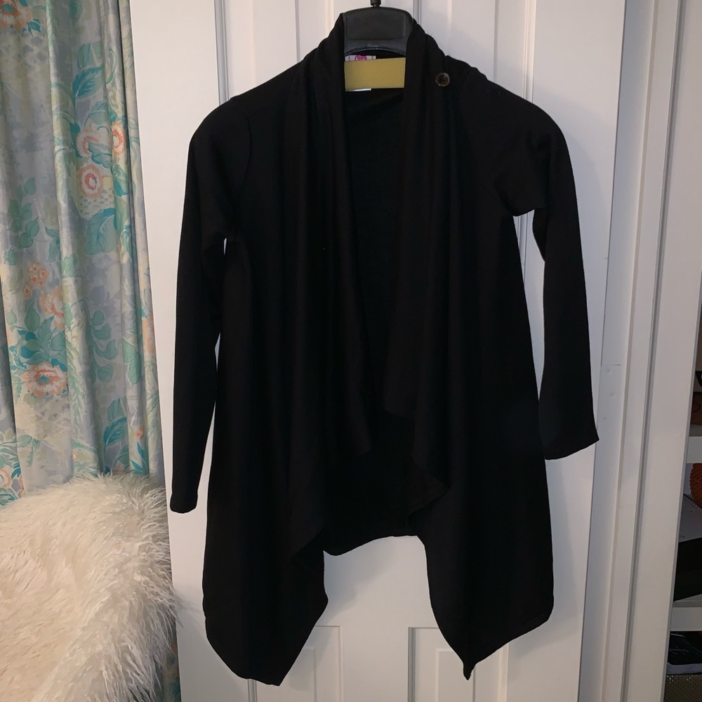 h.i.p. Girls Black Cardigan Sweater